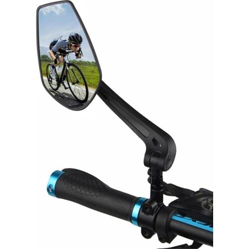 Bicycle Rear View Mirror Bike Cycling Wide Range Back Sight Reflector Adjustable Left Right Mirror 1 Pair Mirrors Accessories