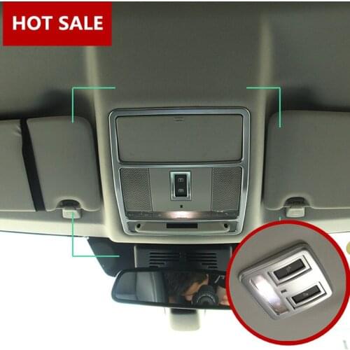 For Jaguar XE X760 Interior Front & Rear Reading Light Cover Trim 2015-2018 2pcs Car Accessories Interior Car Decor Car Trim