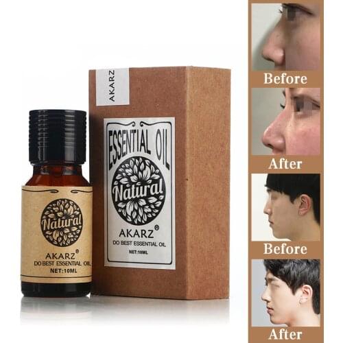 Famous brand AKARZ No Surgery Powerful Nosal Bone Remodeling oil Nose Lift Up Cream Magic Essence Cream Nose up essential oil