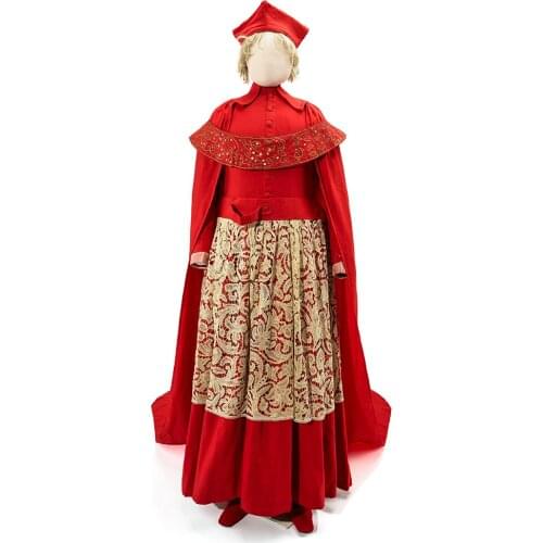 Cosplay legend Shakespeares Henry VIII Cosplay Costume Cardinal Thomas Wolsey Costume Custom Made H001