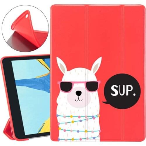 Creative Alpaca Tablet Case for Ipad Mini 5 4 3 2 1 Cover Auto Wake Up for Ipad Air 1 2 3 10.5 10.2 9.7 inch 11 Pro 2018 2020