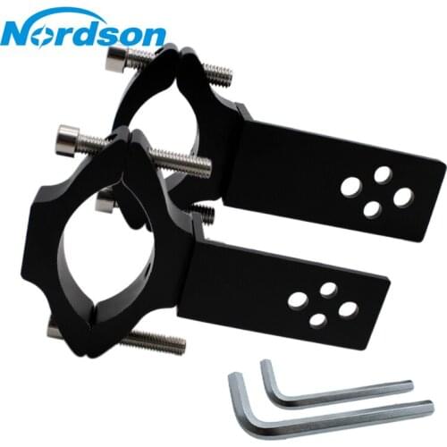 Nordson Motorcycle Headlight Bracket Tube Fork Spotlight Holder Clamp otorcycle Accessories for Cafer Racer