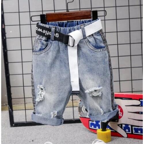Summer Baby boys shorts Kids Clothes Short Trousers Toddler Infant Boy Pants Denim Shorts Jeans 2-7years