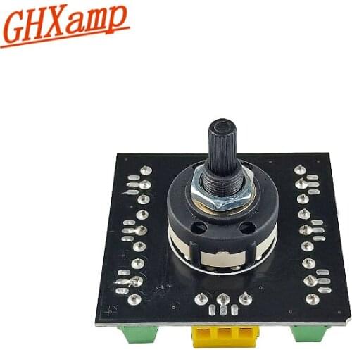 Mechanical Dual-pole Dual-channel, Second to Sixth Gear Switchable, Passive Audio Signal Selection Switch