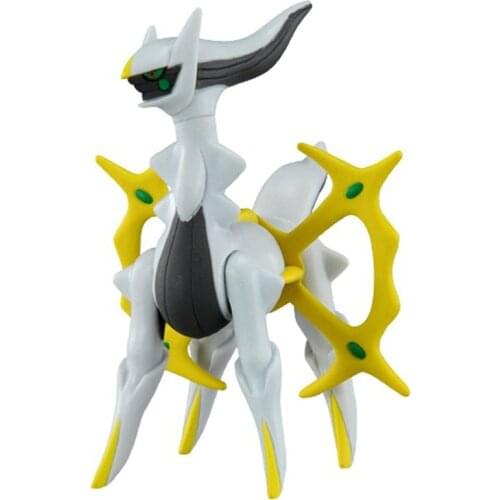 Mythical Pokemon Elf Arceus Action Figure Ornament Model Toys