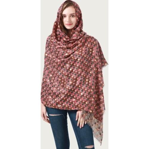 Cute Floral Scarf Shawl for Women Print Large Hijab Head Scarf Soft Beach Wrap Autumn NEW [6807]