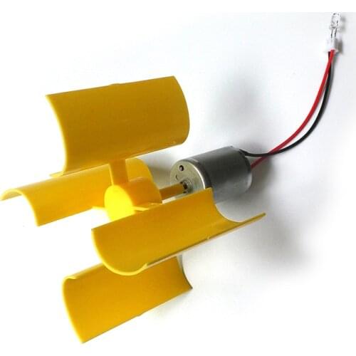 Miniature wind turbine vertical axis wind Alternative Energy generator DIY technology making physical power principle