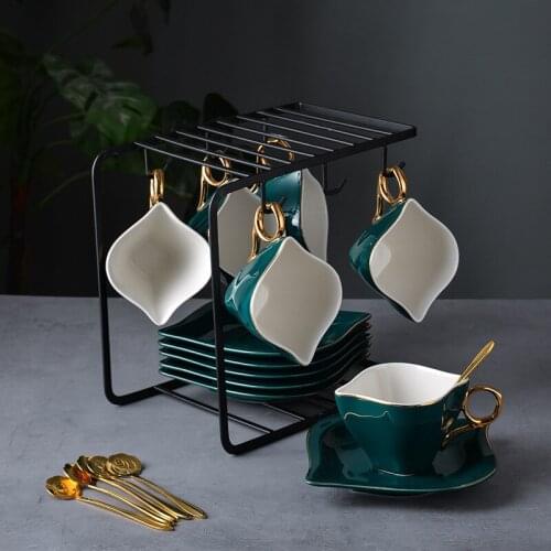 Nordic style coffee cup mug set practical high-end afternoon tea set