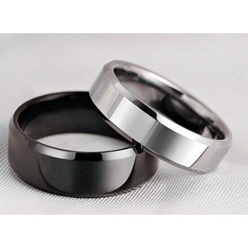 Forever Lover Rings for Women Men Girlfriend Boyfriend Valentine Gifts Engagement Wedding Ring Set Round Wedding Bands Bijoux