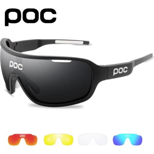 4 Lens Cycling Sunglasses Outdoor Eyewear Men Women Cycling Glasses