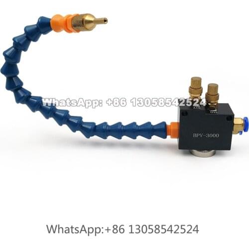 Mist Coolant Lubrication Spray System for CNC Lathe Milling Drill Grind Machine, Oil Mist Sprayer with Magnetic Base