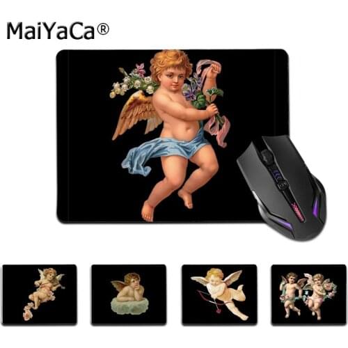 Maiyaca High Quality Renaissance angels Customized laptop Gaming mouse pad Smooth Writing Pad Desktops Mate gaming mouse pad