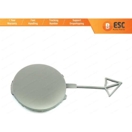 For Seat Leon MK2 1P 2006-2012 1P08077441 1P08077441GRU ESC ESP1034 Rear Bumper Grille Tow Hitch Hook Eye Protection Cover Cap