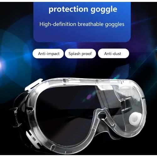 Transparent Safety Goggles Anti-Splash Impact-Resistant Work Safety Protective Glasses For Carpenter Rider Eye Protector