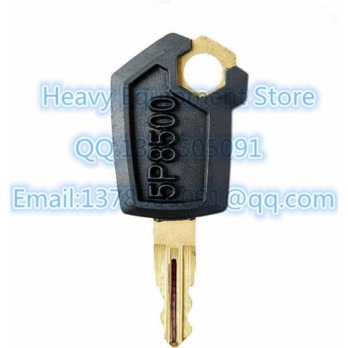 1PC 5P8500 Key For Caterpillar Heavy Equipment Ignition Starter Switch Lock