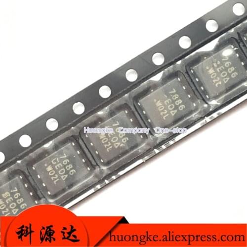 10PCS/LOT SI7686DP-T1-E3 silk screen 7686 PPAKSO-8 IN STOCK