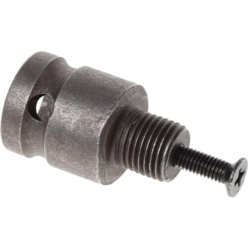 2021 New 1/2'' Drill Chuck Adaptor for impact Wrench Conversion 1/2-20UNF with 1 Pc Screw