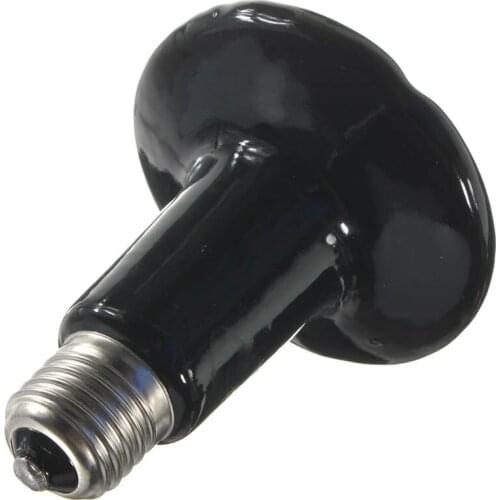 50pcs 25W--200W Infrared Ceramic heat lamp infrared bulb Pet heat lamp Brooder (Reptile/pet/amphibian/poultry) 110or220V