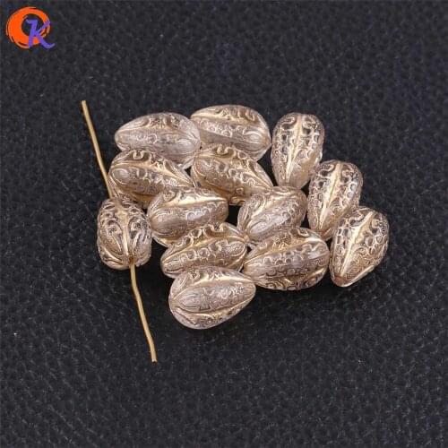 Cordial Design 18x11mm 330pcs/lot (Design As Shown) Clear With Antique Pear Shape Acrylic Beads For Hand Made DIY Jewelry