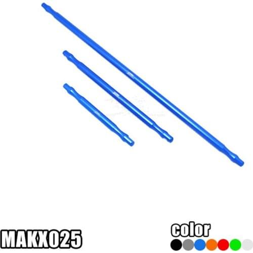 ARRMA 1/5 KRATON 8S Aluminum alloy front, middle and rear body support fixed keel tie rods ARA320550+ARA320551+ARA320552