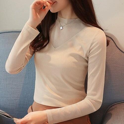 Blusas Mujer De Moda 2021 Autumn Long Sleeve Women Shirts Soild Blouse Women Tops Womens Tops And Blouses Blusas Femininas A729