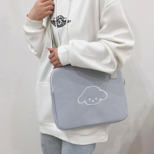 Ipad sleeve pouch women cute Pro 11 air4 10.9 12.9 Case 2021Tablet bag for iPad Air 3 10.5 10.2 9.7 air12 13 15 inch laptop bag