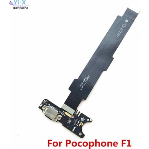 For Xiaomi Pocophone F1 USB Charging Charger Dock Flex Cable & Motherboard MainBoard Main Connections Flex Cable For Mi F1