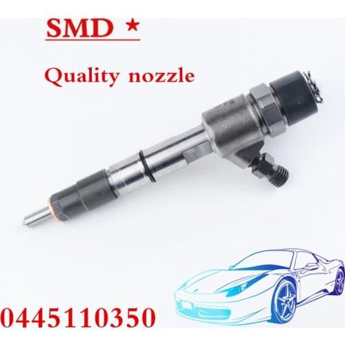 Nozzle 0445110350 CRI Common Rail Injector Assy 0445 110 350 Diesel Injection Spray Gun Set 0 445 110 350