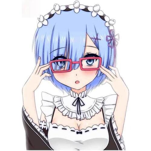 Personality Car Decals for From Anime Re ZERO -Starting Life In Anot DIY Custom Printing Motorcycle Stickers Apply To Car Window