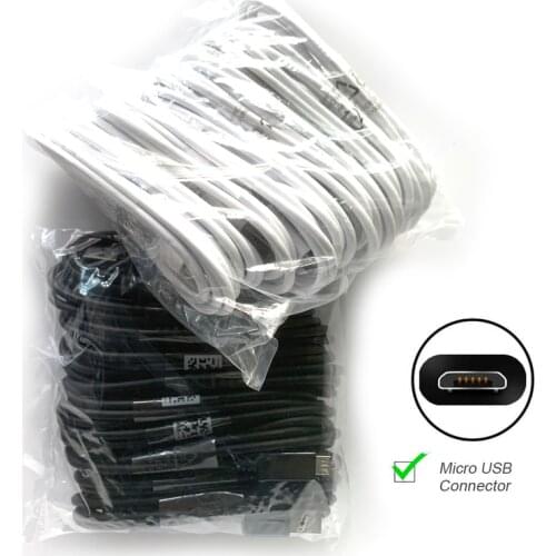 10pcs Micro USB Cable Fast Charging For Redmi 5 6 6A S2 7 7A Mobile Phone Microusb USB Cable For Samsung S3 S4 S6 S7 Note 3 4 5