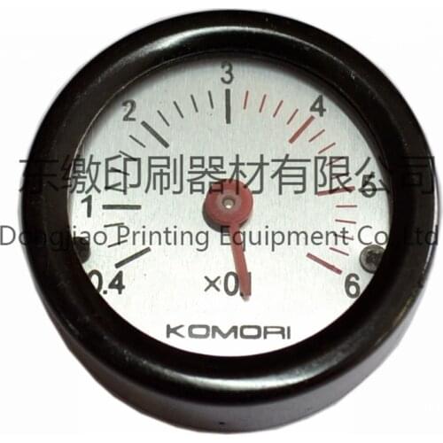 Komori Pressure Meter Komori 0.4-6 Meter Spare Parts Offset Printing Machinery Spare Parts