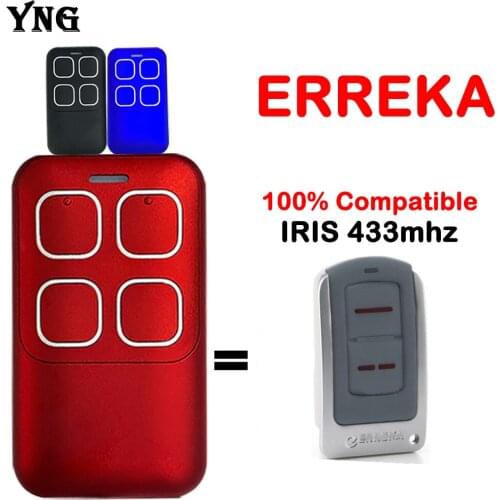 NEW ERREKA IRIS Remote Control Replacement ERREKA Garage Gate Remote Control 433.92mhz
