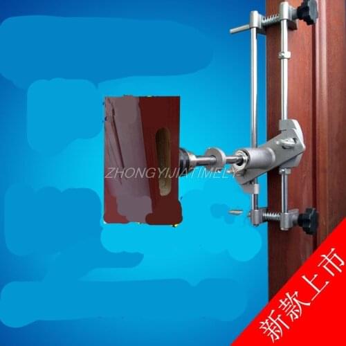 Wooden door locking hole opener,slotting machine, keyhole tool, installation of security door lock machine, woodworking tools