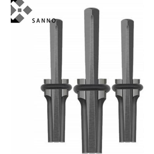34X350mm / 36x325mm / 38x325mm Hand splitter stone wedge and shims tool rock drill bit concrete wedge for mining drilling