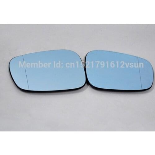 SmRKE 2Pcs For Suzuki Swift Rearview Mirror Blue Glasses Wide Angle Led Turn Signals light Power Heating