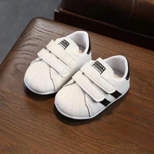 Newborn Baby Girl Boys Warm Shoes Casual Non-slip Flat Soft-sole PU Rubber First Walkers Infant Walking Shoes