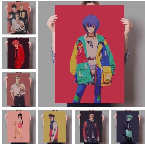 Japanese Anime YuYu Hakusho Anime Posters Canvas Painting Wall Decor Posters Wall Art Picture for Living Room Decor Home Decor