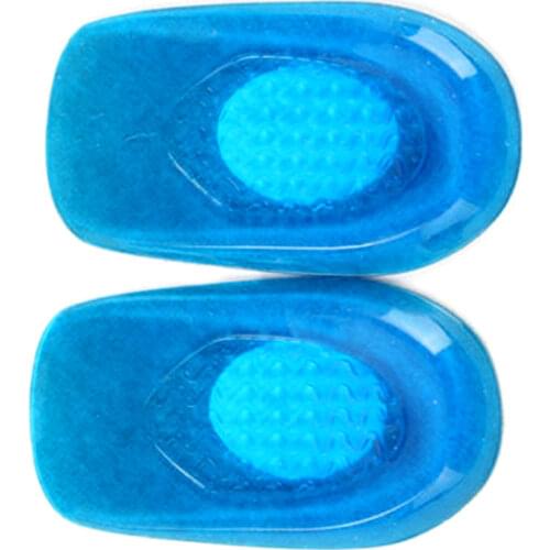 1Pair New Silicone Gel orthopedic Insoles Back Pad Heel Cup for Calcaneal Pain Health Feet Care Support spur feet cushion pads