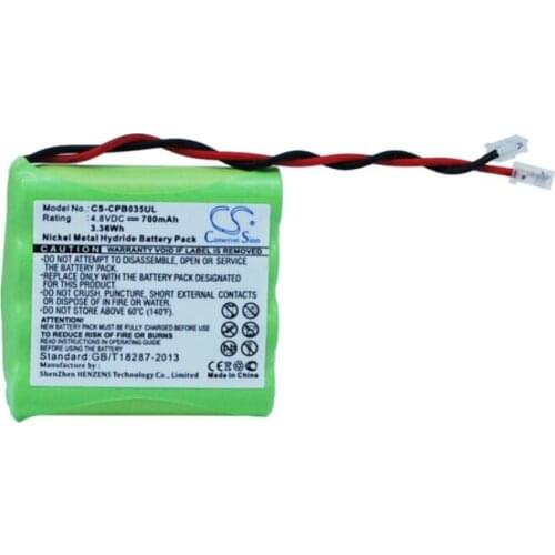 Cameron Sino 700mAh battery for UNIVERSEL AAA x 4 Cordless Phone Battery