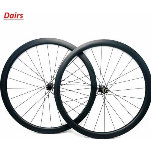 38x25mm clincher disc with brake side 700c wheels D411SB D412SB hubs carbon wheels 1550g carbon road wheels 100x15 142x12