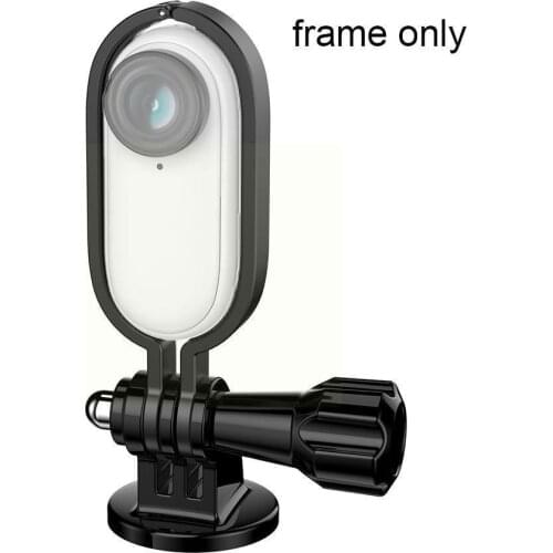 For Insta360 GO 2 Protective Frame Mount Aluminum Alloy Bracket Stabilizer Adjustable Expansion Adapter Angle Accessories C D2G3