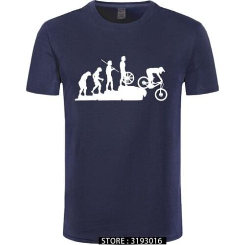 Mountain Biking Downhill T Shirt Men Punk Tops Hipster Cotton Bicycle T-Shirt Summer Casual Short Sleeve Clothing Shirt