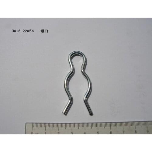 Manufacture Custom 8 card pin shaft clip spring custom card 3*16*22*54MM