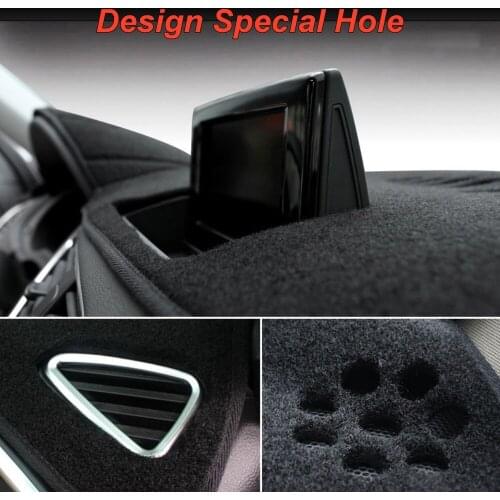 Dashboard Mat Insulated Original Factory Shape pad Protection Cover Carpet Dashmat Special Model For BMW X6 X6M E71 Without HUD