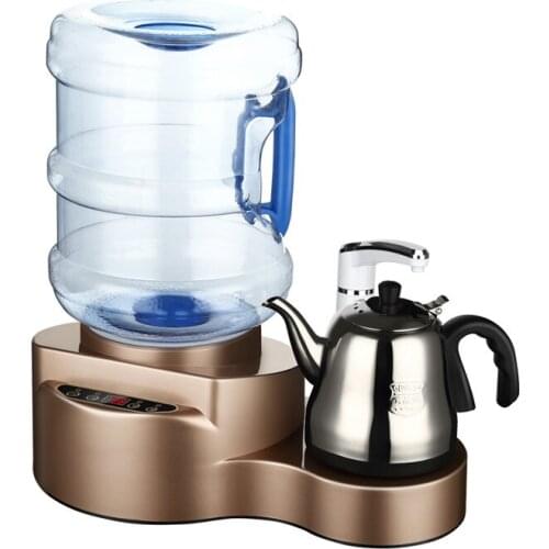 Instant Hot Water Dispenser Pump Gallon Drinking Machine 1L Stainless Steel Electric Kettle Teapot Boiler Mini Tea Bar EU