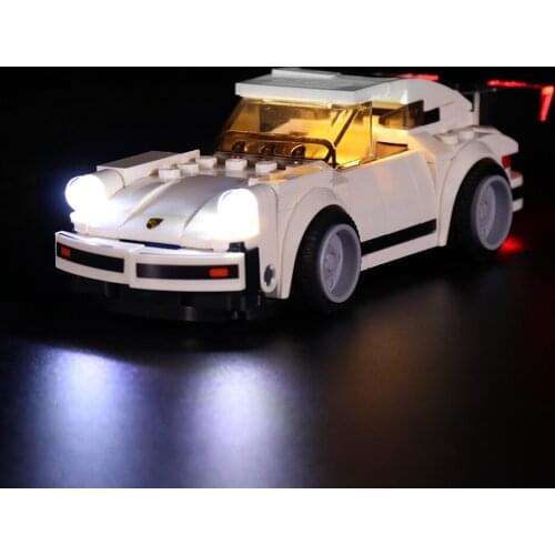 LED Light Set For 75895 speed series 911Turbo3.0 blocks car (only light kit included)