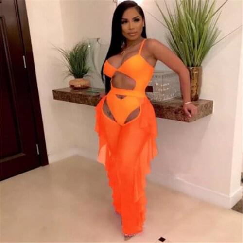 Fashion Swimwear ORANGE NEI China