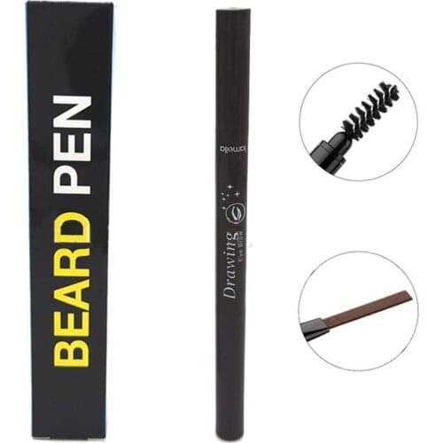 Professional Men Beard Growth Pen Mens Face Beard Pen Mustache Drawing Face Nutrition Whiskers Enhancer Develop M3W7
