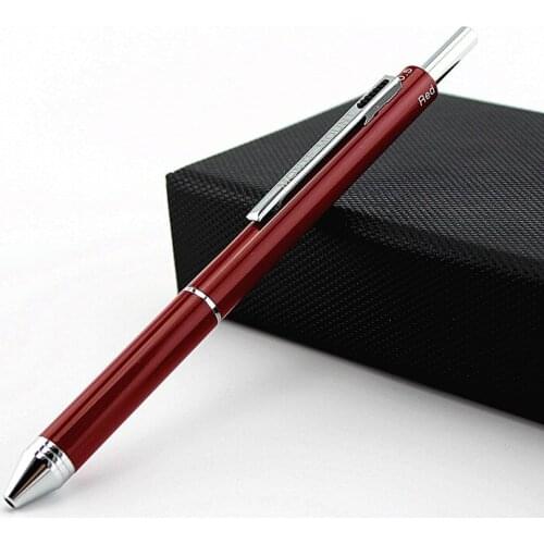 4 Colors Ballpoint Pens 1 Mechanical Pencil 4 In 1 Ball Pens Multicolor With Eraser Ball Pens For School Office Stationery
