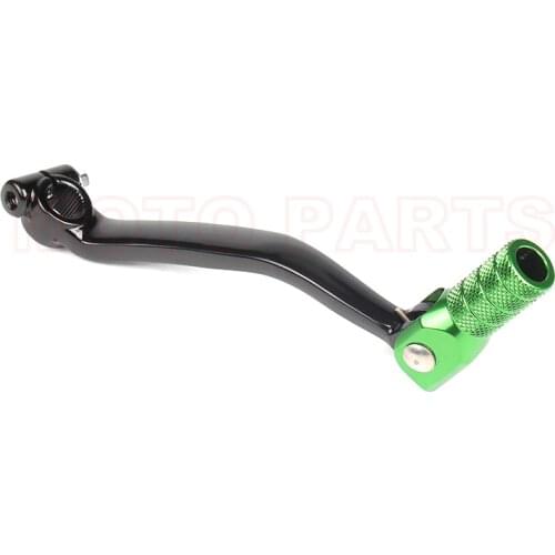 Motorcycle Green CNC Forward Controls Gear Change Shift Forged Lever for KX250F KXF250 2009 2010 2011 2012 2013 2014 2015 2016